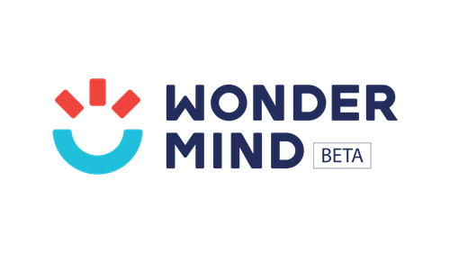 wondermind logo beta version