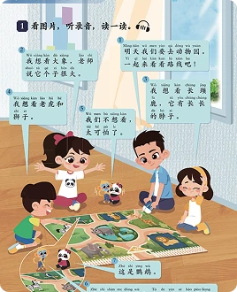 materi mandarin untuk anak SD