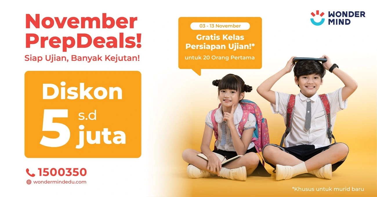 promosi november wondermind