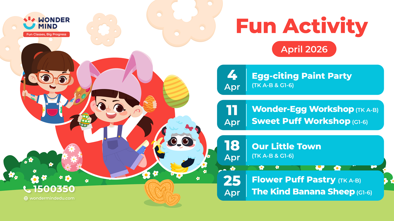 kegiatan gratis di wondermind april 2026